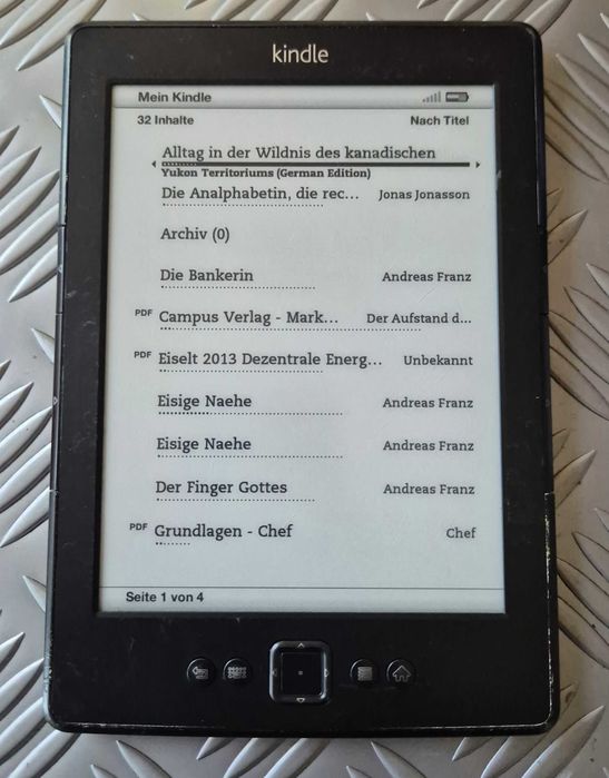 електронни четци Amazon Kindle (Paperwhite 10-то поколение & Kindle 4 Touch)