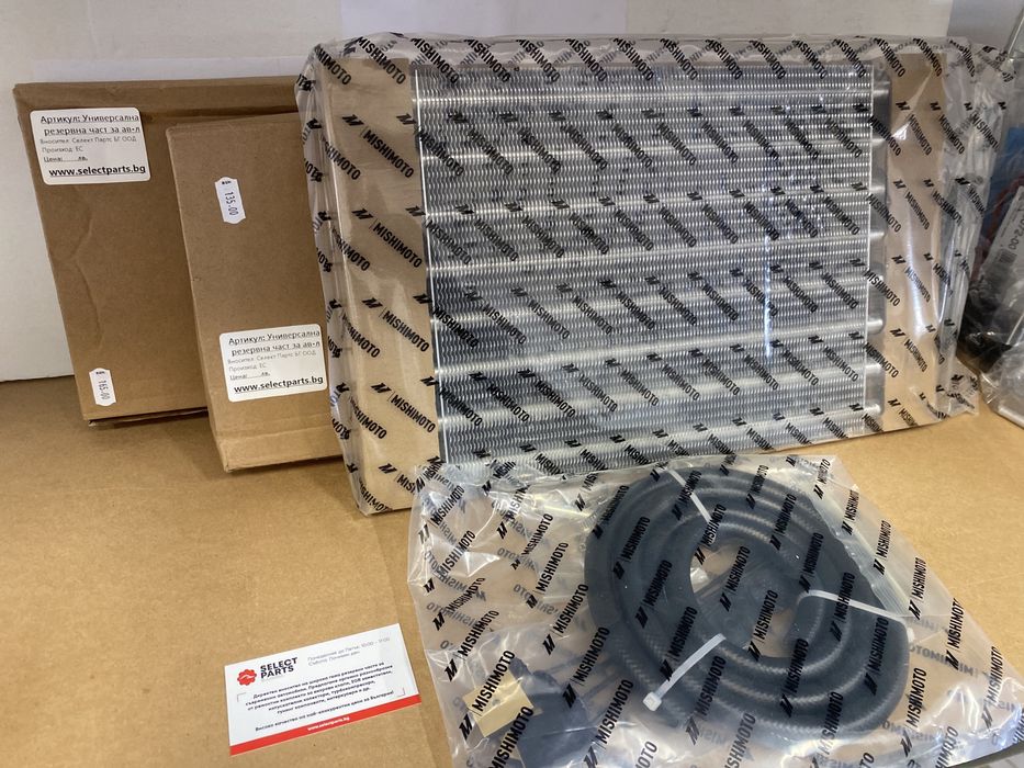 Охладител хидравлика дизел нафта Mishimoto различни размери