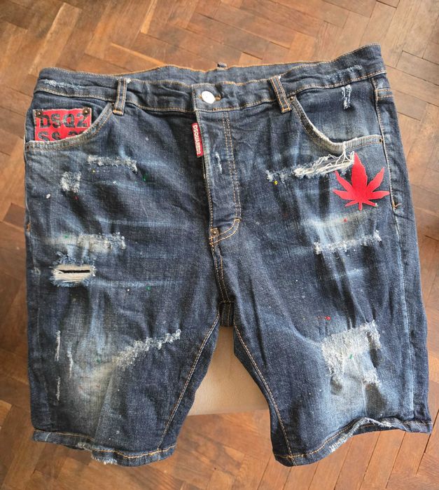 Къси дънки Dsquared2 Боб Марли