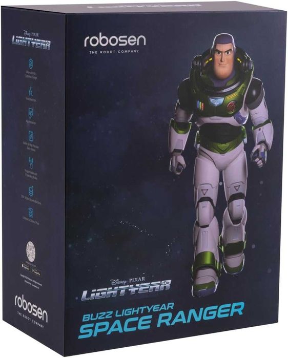 Robosen Buzz Lightyear Robot, интерактивная говорящая фигурка.