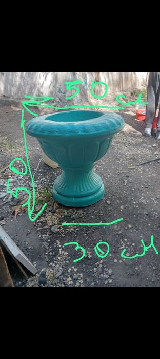 Продам вазон горшок для цветов форма