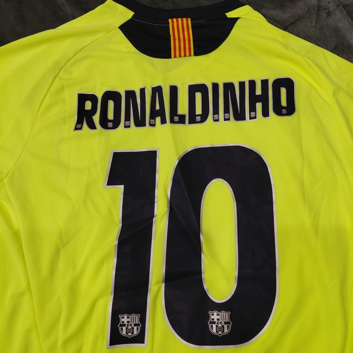 NIKE Ретро футболна тениска/фланелка на Barcelona НОВА