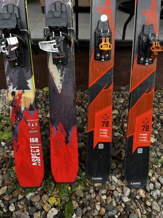 Schiuri ski tura freeride Atomic Backland 157 cm Atomic Ascape 158 cm
