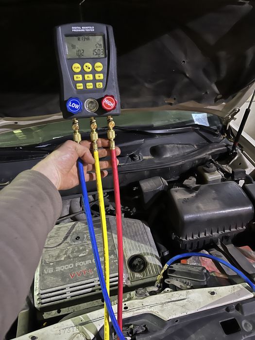 Заправка автокондиционера