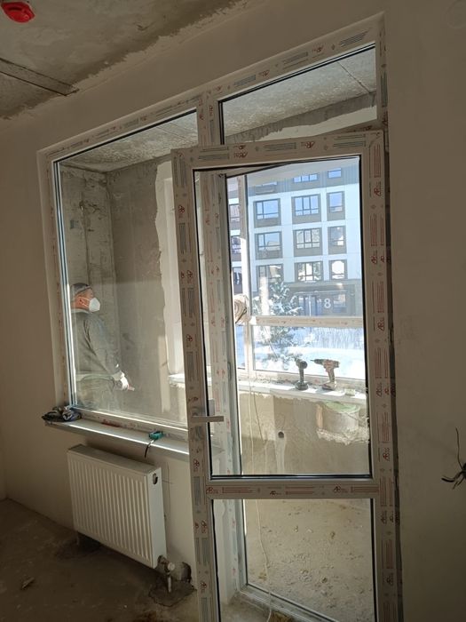 Балконный блок: окно + дверь, торг