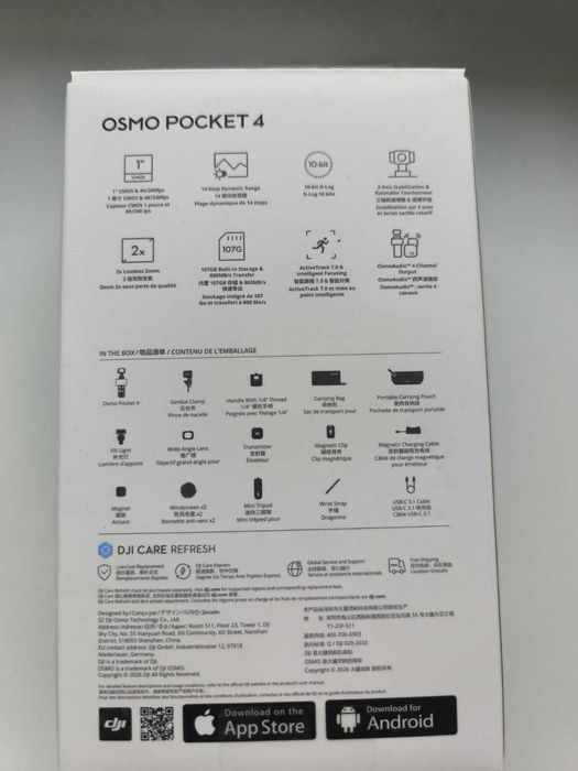 osmo pocket 4     290.000