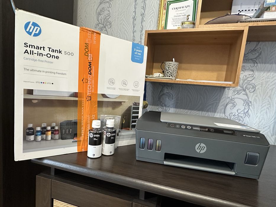 HP Smart Tank500 принтер 3в1 цветной