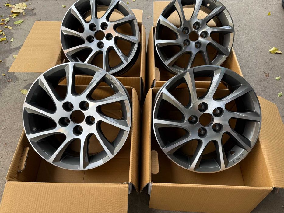 4 бр. чисто нови алуминиеви джанти IRMSCHER TURBO STAR 16'' 5x110