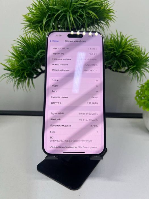 IPhone 15 Pro Max 256 GB