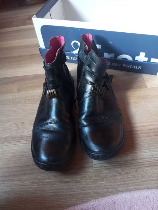 Ghete Kickers 38 piele interior și exterior copii