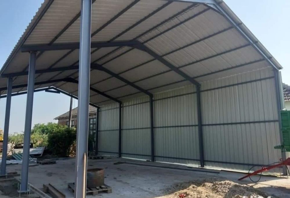 Vand hală metalică 10 x25