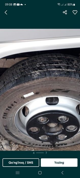 Исузи 5 тонали афтобусдан ясалган