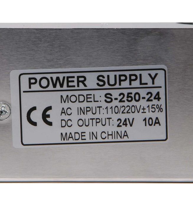 Металлическая блок питания 24в 10а / Metall Blok pitaiya 24v10a