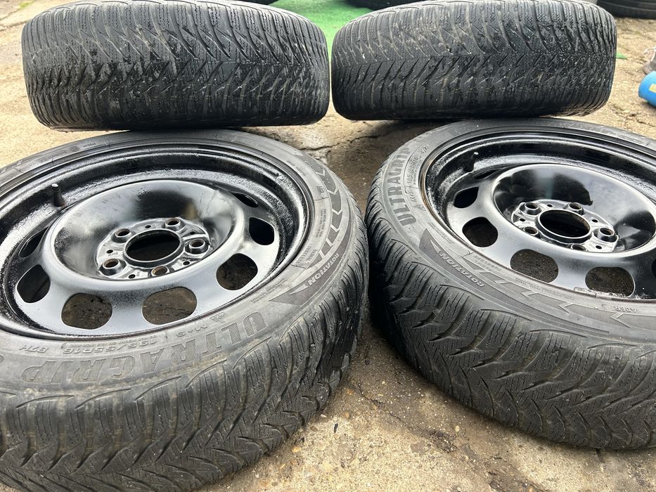 5x120 16 за BMW 205 55 16 с зимни гуми goodyear