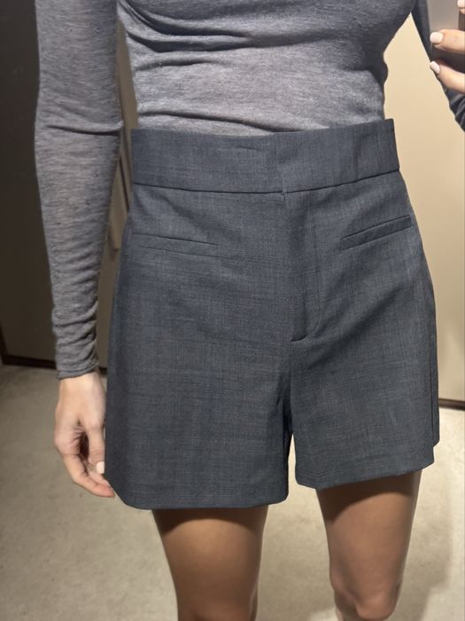 Сиви къси панталонки Sandro размер S