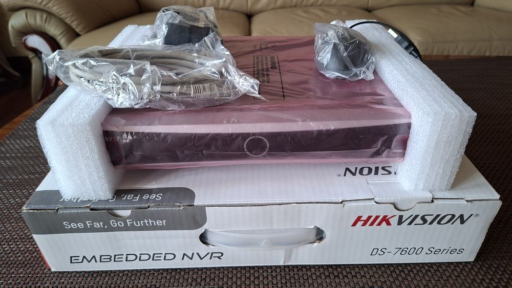Цифровая система видеонаблюдения DS 7604NXI-K1 в полном комплектации
