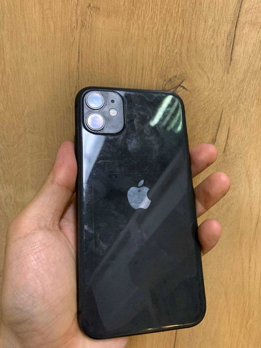 iPhone 11 Black 64 gb 71% акб