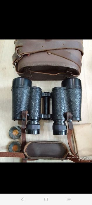 Бинокль Б8,12 военный советского периода