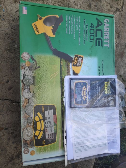 Металлоискатель Garrett ace 400i оригинал