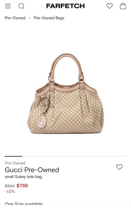 Gucci Beige/Pink Diamante Canvas Medium Sukey Bag