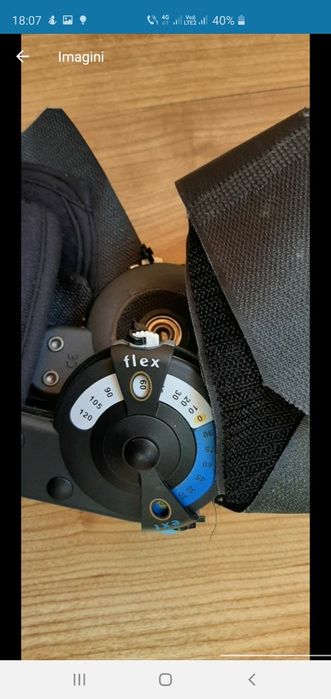 Orteza picior reglabila pe unghi