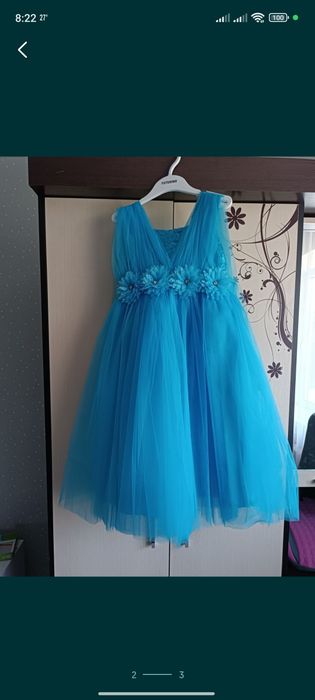 Нарядное детское платье