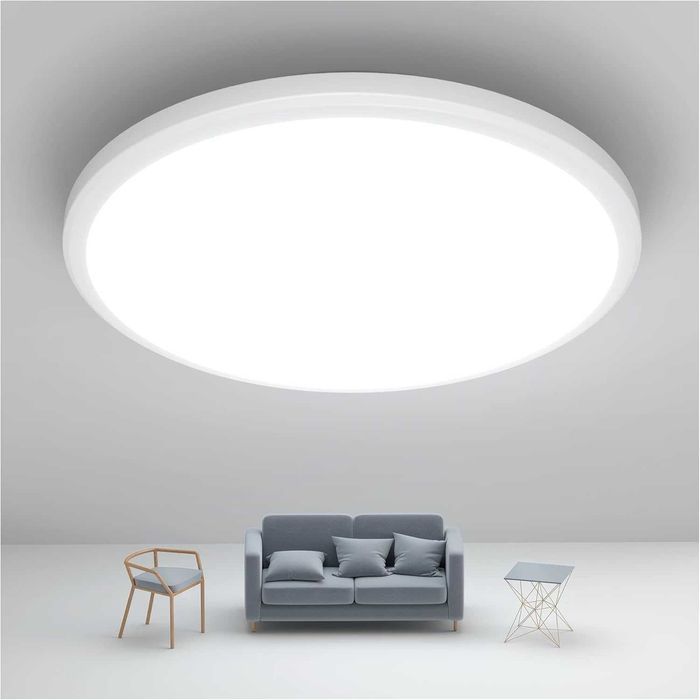 Plafoniera LED, 25W, IP54, diametru 28 cm, lumina alba