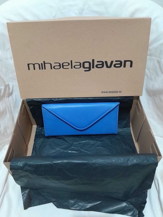 Portofel din piele naturala editie limitata Mihaela Glavan
