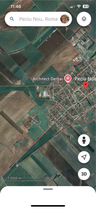 5 ha teren arabil Peciu Nou -Timis