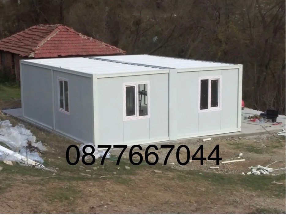 Жилищен контейнер/офис павилион/фургон/сглобяема къща/На изплащане
