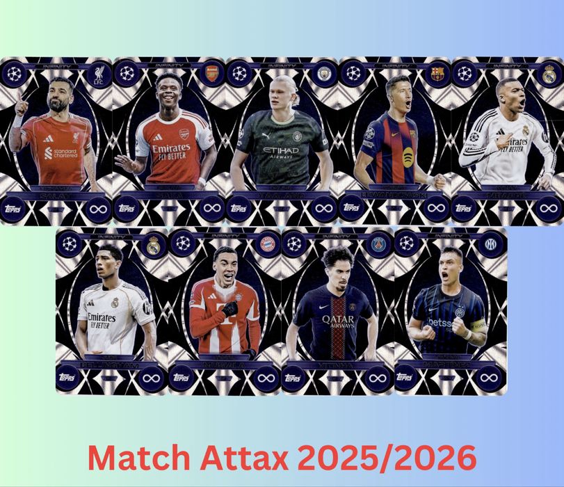 Футболни карти Match Attax 2025/26
