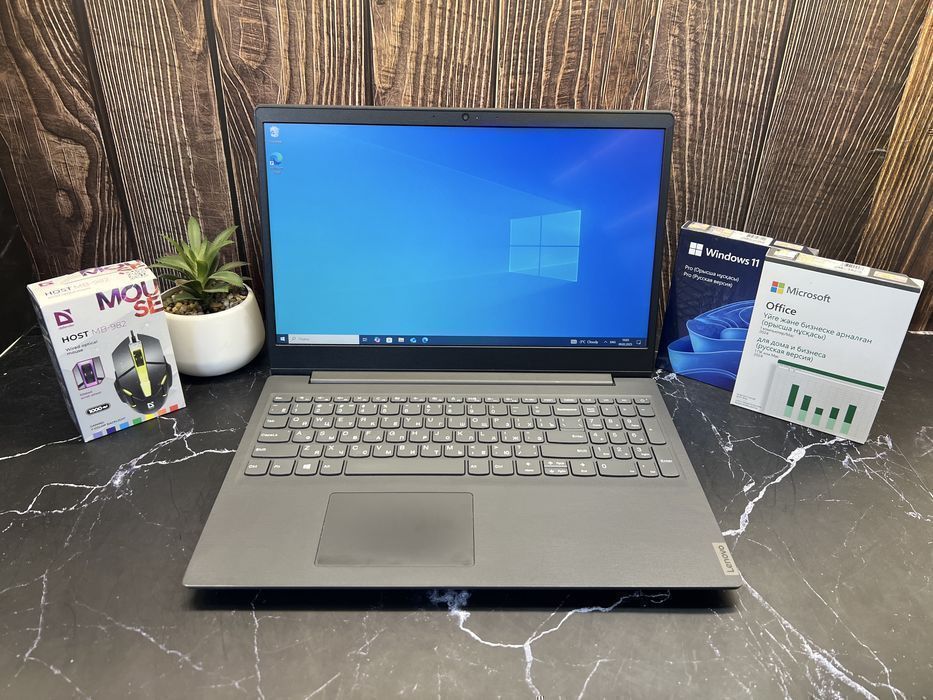 Ноутбук для работы Lenovo IdeaPad S145 | Ryzen 5-3500U | 8GB | 512GB