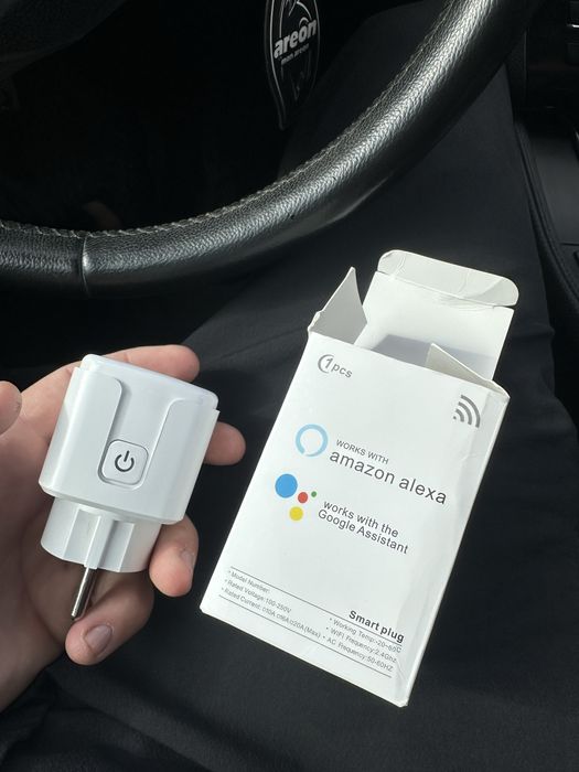 Priză Smart WiFi compatibilă cu Alexa & Google Assistant