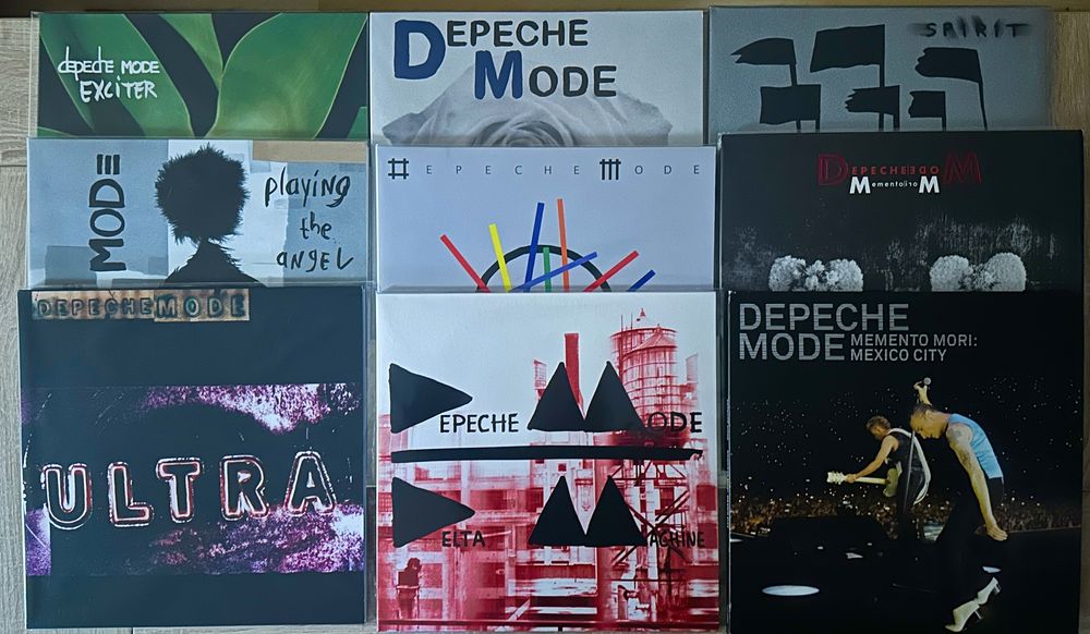 Depeche Mode Discografie Vinil