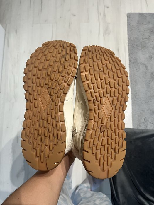 Боти  Skechers uno цвят беж/мръснобял 37