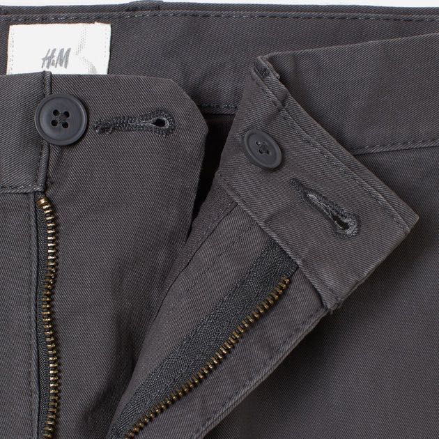 сив мъжки панталон H&M