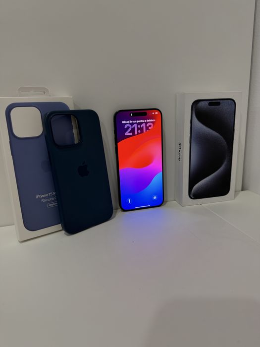 Iphone 15 Promax 512 GB blue titanium
