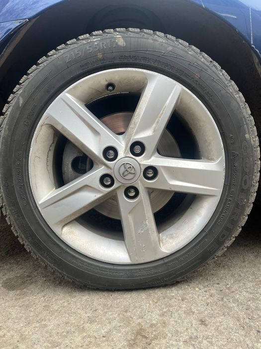 Диски R17 с зимними шинами