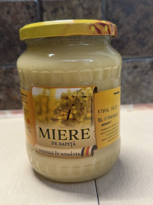 Miere de rapiță 100% naturalâ