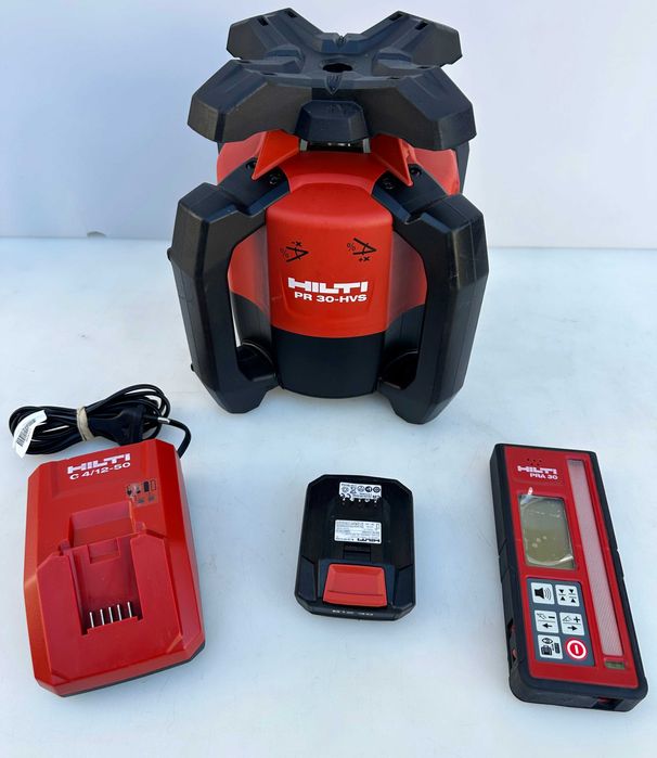 Hilti PR 30-HVS A12 -Ротационен лазер за употреба на открито перфектен