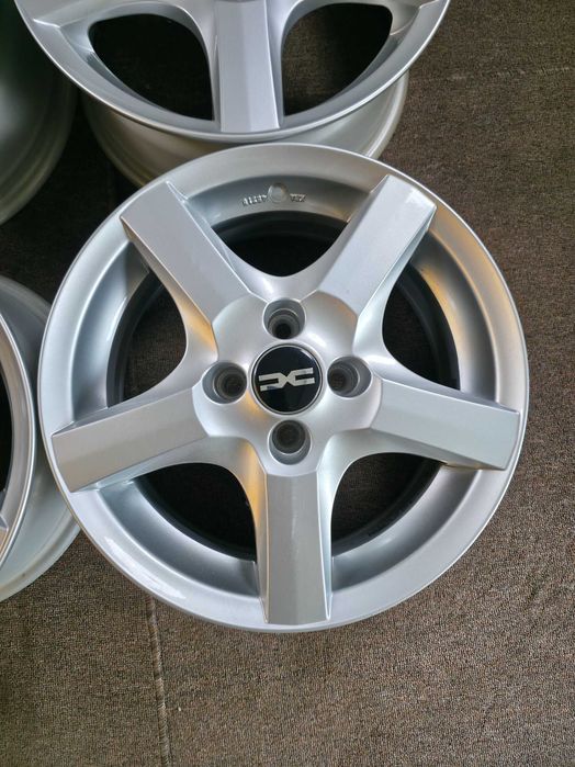 4 Jante Aliaj 4x100 15'' 6.5J ET 35 60.1 - Dedicate Dacia Logan Sandero Dokker NOI !