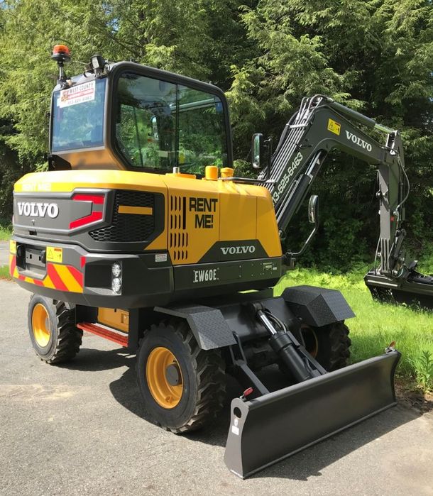 Услуга мини экскаватора вольво 60