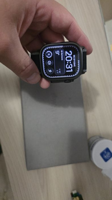 Apple watch ultra 3 black премиальные  титановые