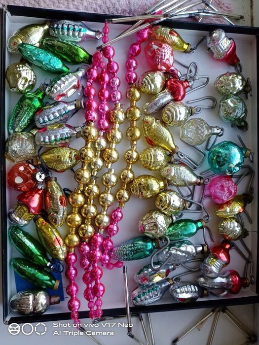 Советские ёлочные игрушки