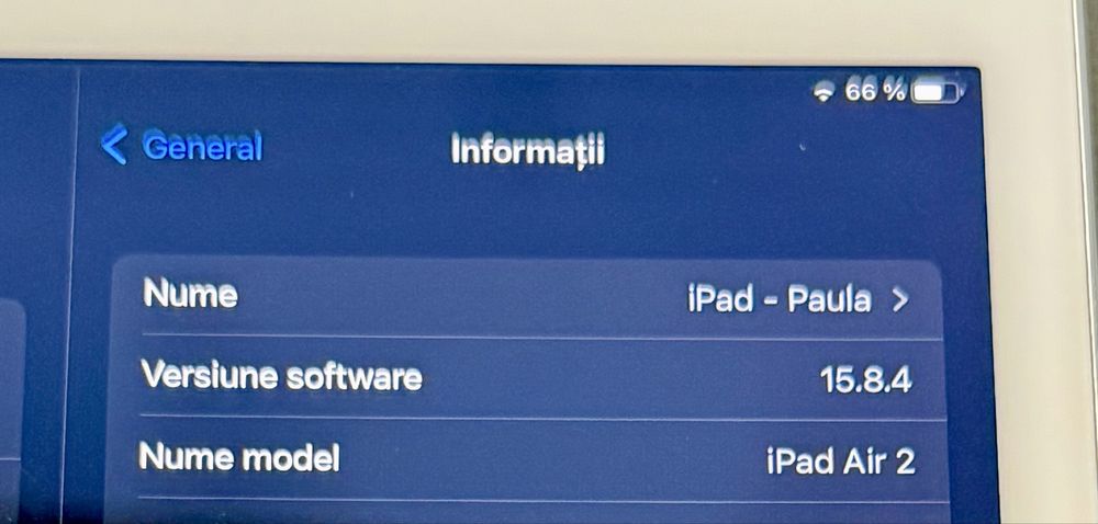 iPad Air 2 – 32GB – achiziționat din SUA – stare impecabilă