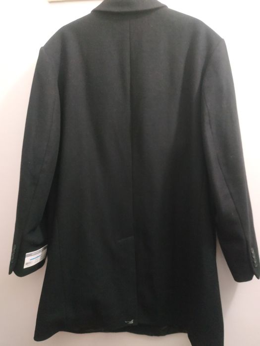 Palton clasic bărbătesc negru lână Michael Kors, măsură mare-XXL-48R