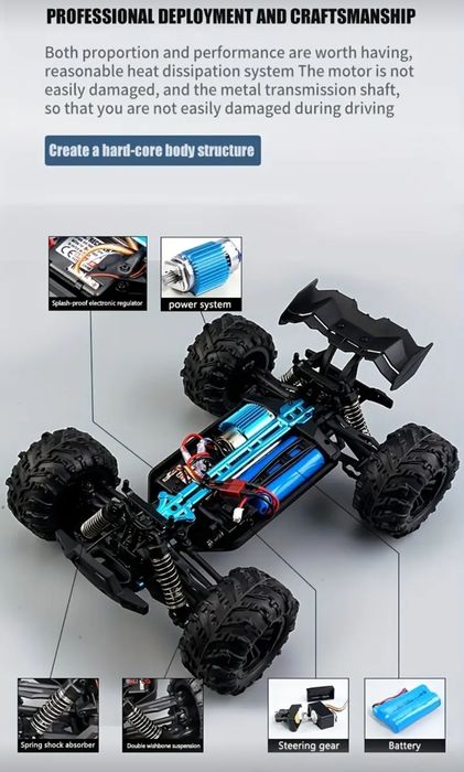 Радиоуправляемая машина, машинка на пульте управления, дрифт, багги