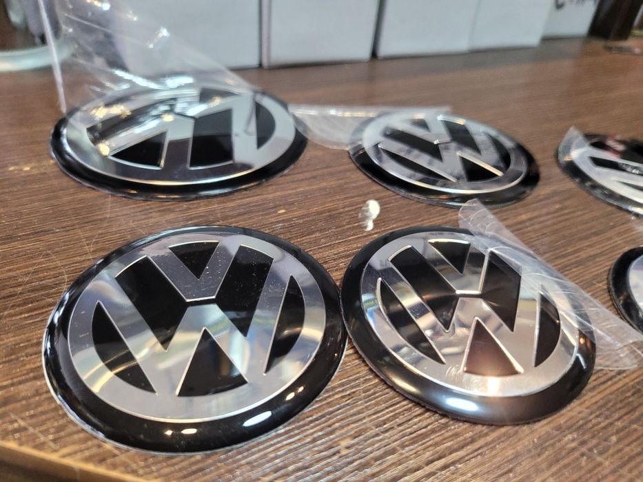 Стикер лепенка емблеми за капачки за джанти на Фолксваген