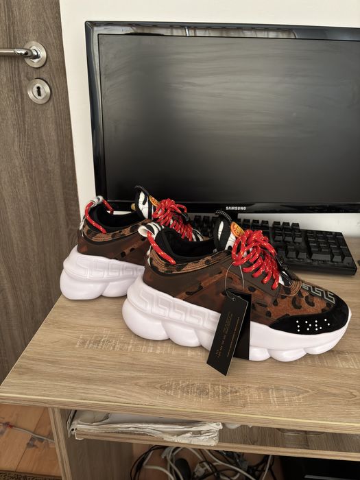Versace Chain Reaction leopard