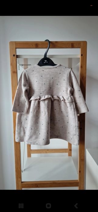 Rochie George bebe bumbac marimea 3 6 luni